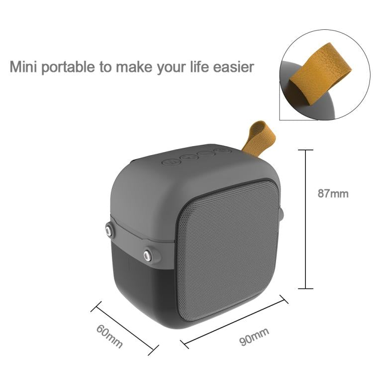 HB-200 Bluetooth 4.2 Portable Mini Wireless Bluetooth Speaker, HB-200 (Red)