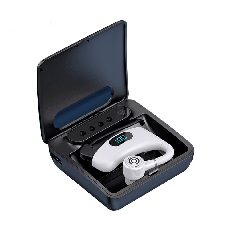 V12 Smart LED Digital Display Wireless Bluetooth Earphone