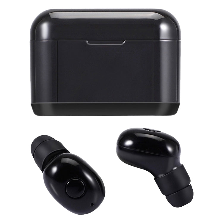 DT-4 IPX Waterproof Bluetooth 5.0 Wireless Bluetooth Earphone with 350mAh Magnetic Charging Box, ...