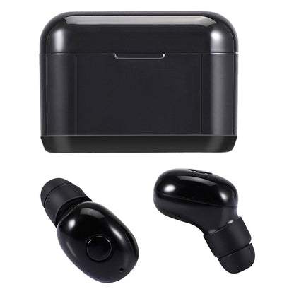 DT-4 IPX Waterproof Bluetooth 5.0 Wireless Bluetooth Earphone with 350mAh Magnetic Charging Box, ...