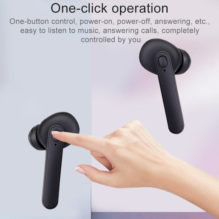 DT-5 IPX Waterproof Bluetooth 5.0 Wireless Bluetooth Earphone with Magnetic Charging Box, Support...