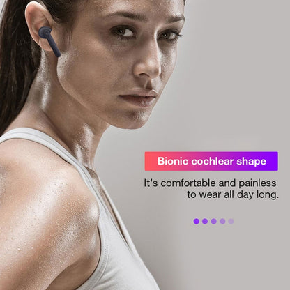 DT-5 IPX Waterproof Bluetooth 5.0 Wireless Bluetooth Earphone with Magnetic Charging Box, Support...