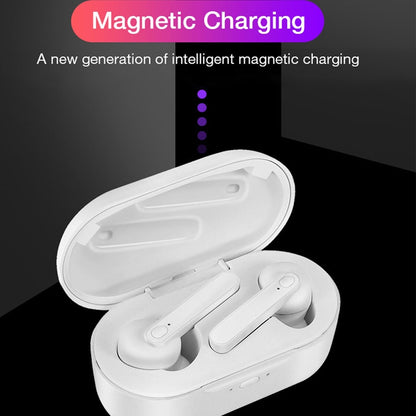DT-5 IPX Waterproof Bluetooth 5.0 Wireless Bluetooth Earphone with Magnetic Charging Box, Support...