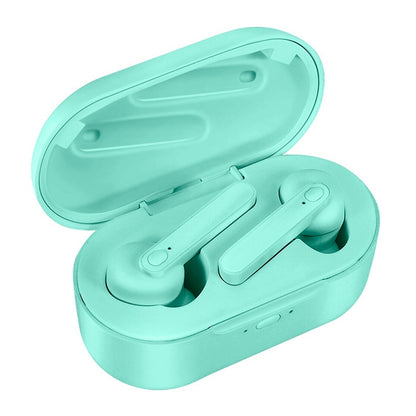 DT-5 IPX Waterproof Bluetooth 5.0 Wireless Bluetooth Earphone with Magnetic Charging Box, Support...