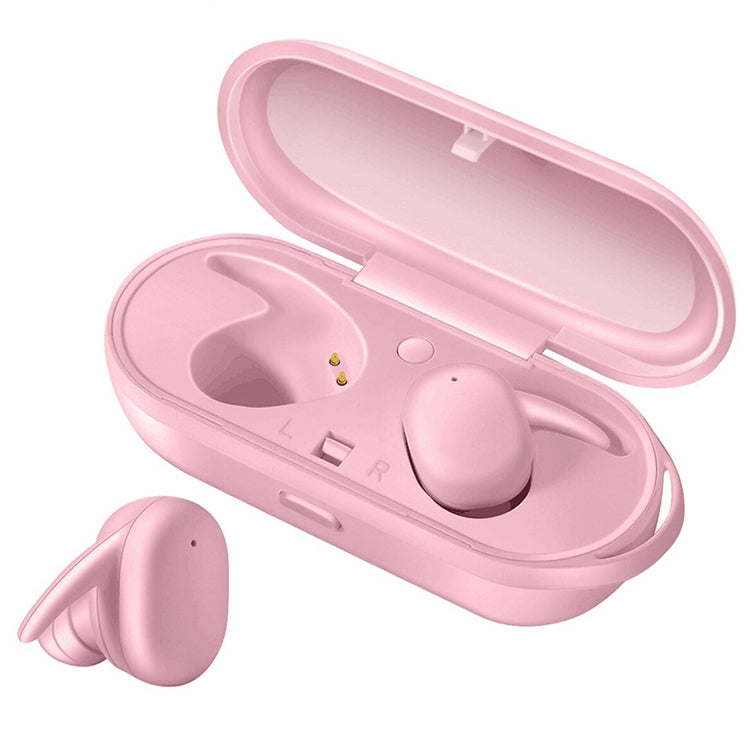 DT-7 IPX Waterproof Bluetooth 5.0 Wireless Bluetooth Earphone with 300mAh Magnetic Charging Box, ...