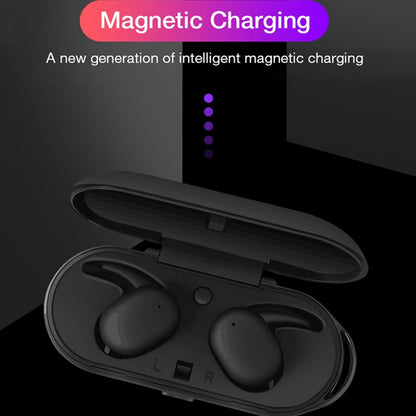 DT-7 IPX Waterproof Bluetooth 5.0 Wireless Bluetooth Earphone with 300mAh Magnetic Charging Box, ...