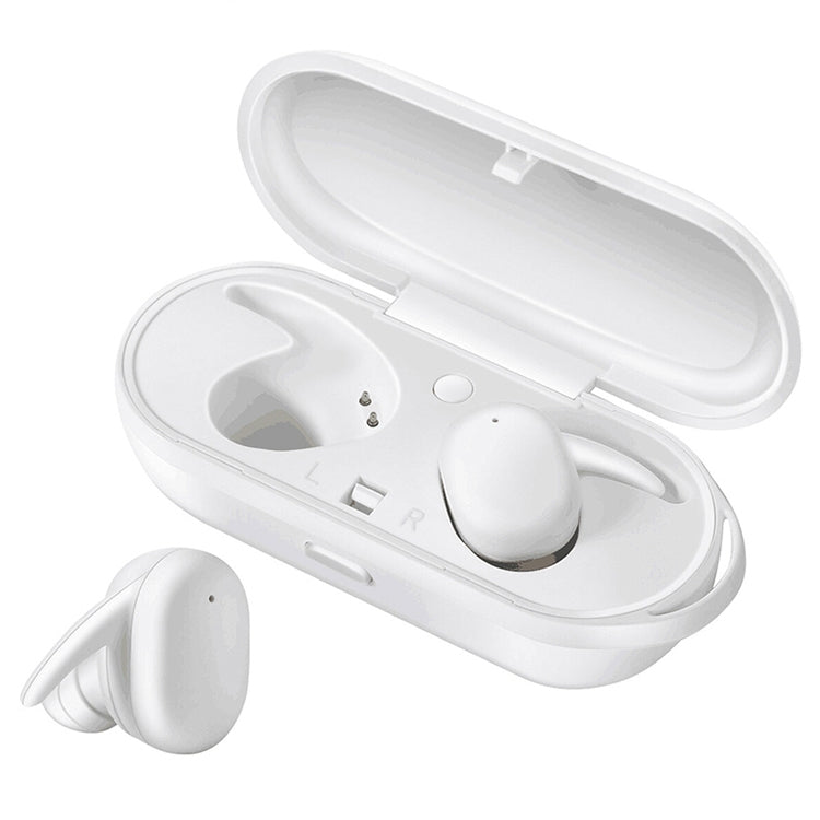 DT-7 IPX Waterproof Bluetooth 5.0 Wireless Bluetooth Earphone with 300mAh Magnetic Charging Box, ...