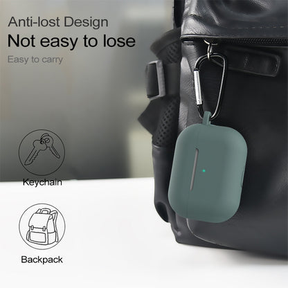 For AirPods Pro 5 in 1 Silicone Earphone Protective Case + Earphone Bag + Earphones Buckle + Hook...