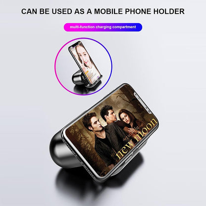 F9 TWS V5.0 Touch Control Binaural Wireless Bluetooth Headset with Charging Case and Digital Disp...