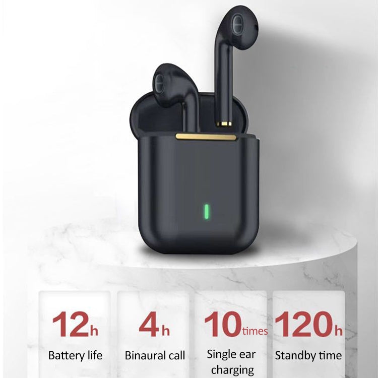 J18 Bluetooth 5.0 TWS Wireless Binaural Bluetooth Earphone with Charging Box, J18 (Green)��������...