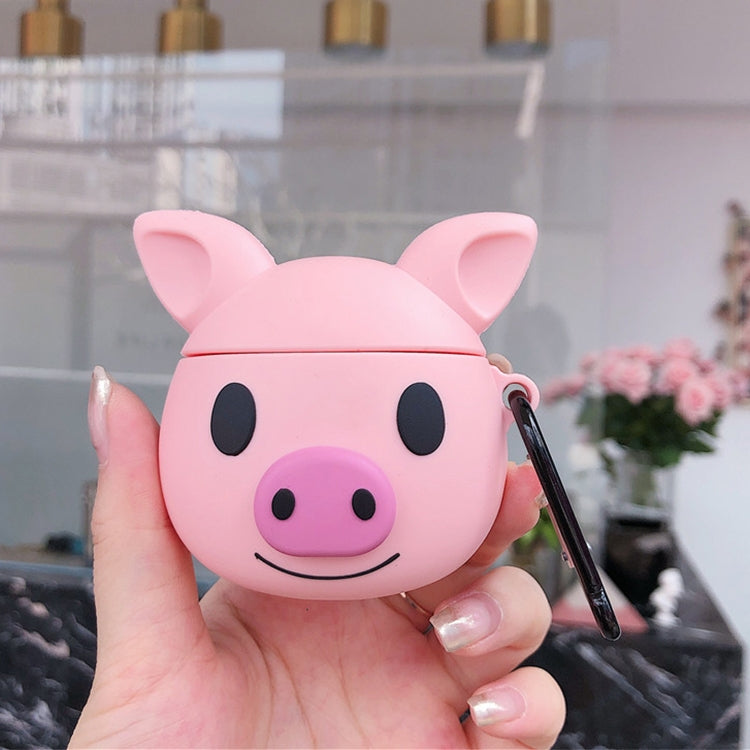 Silicone Cartoon Cute Bulldog Shape Earphones Shockproof Protective Case for Apple AirPods 1 / 2�...