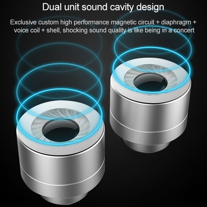 D12 1.2m Wired In Ear 3.5mm Interface Stereo Wire-Controlled HIFI Earphones Dual-motion Loop Runn...