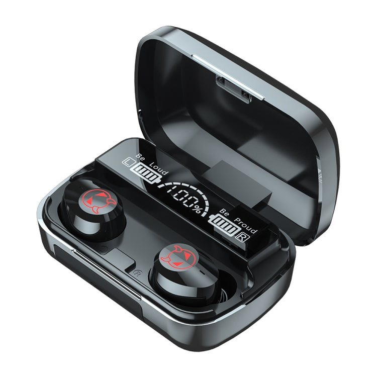 M23 Little Devil Pattern Intelligent Noise Reduction Touch Bluetooth Earphone