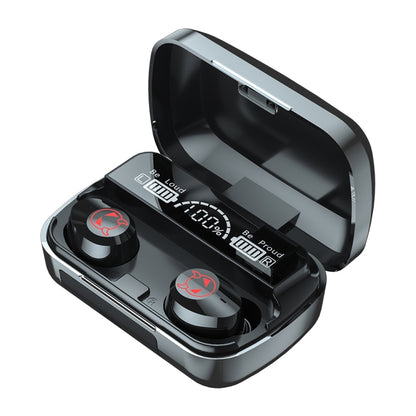 M23 Little Devil Pattern Intelligent Noise Reduction Touch Bluetooth Earphone