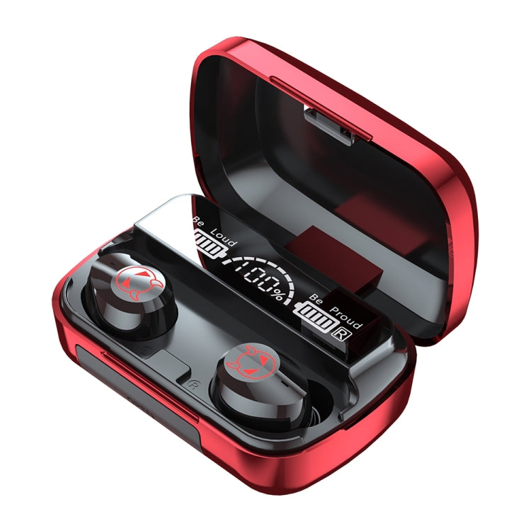 M23 Little Devil Pattern Intelligent Noise Reduction Touch Bluetooth Earphone
