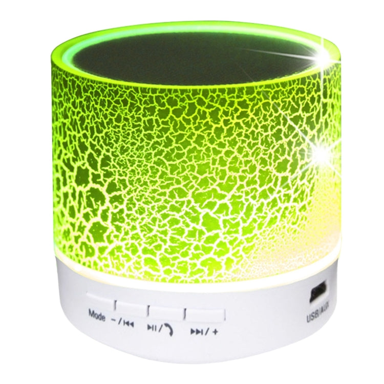 A9 Mini Glare Crack Bluetooth Speaker with LED Light