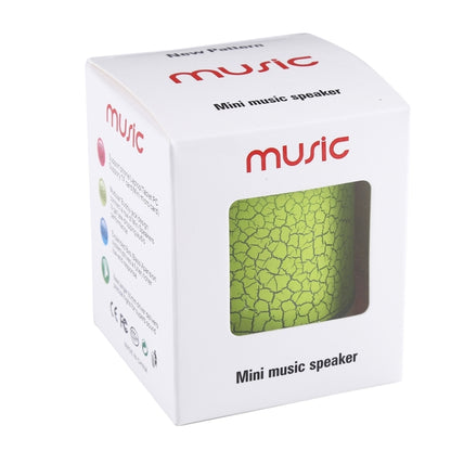 A9 Mini Glare Crack Bluetooth Speaker with LED Light