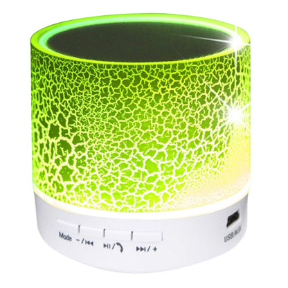 A9 Mini Glare Crack Bluetooth Speaker with LED Light