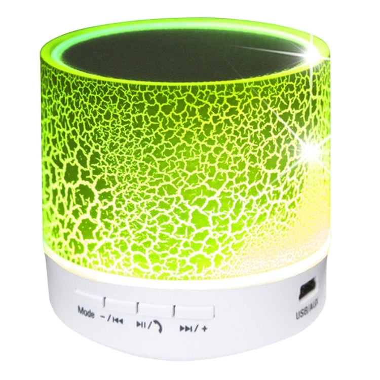 A9 Mini Glare Crack Bluetooth Speaker with LED Light
