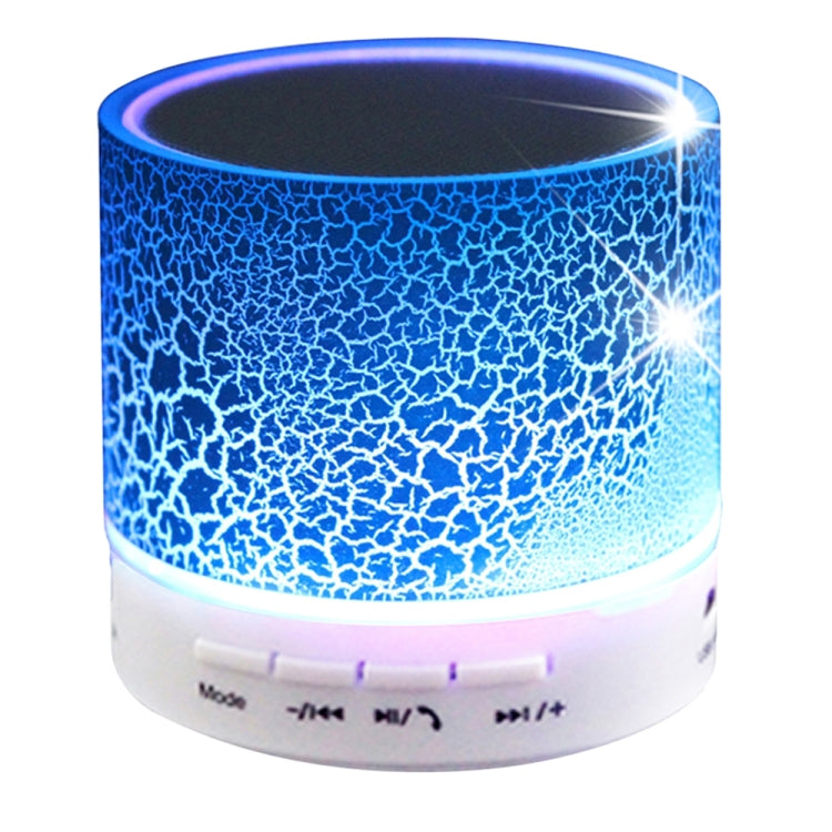 A9 Mini Glare Crack Bluetooth Speaker with LED Light