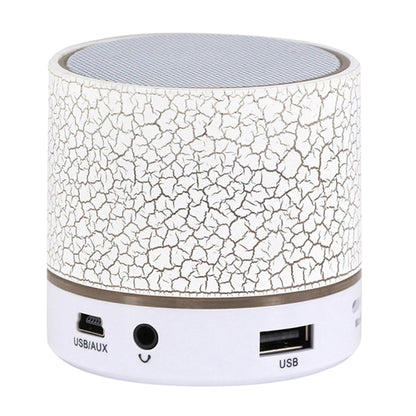 A9 Mini Glare Crack Bluetooth Speaker with LED Light