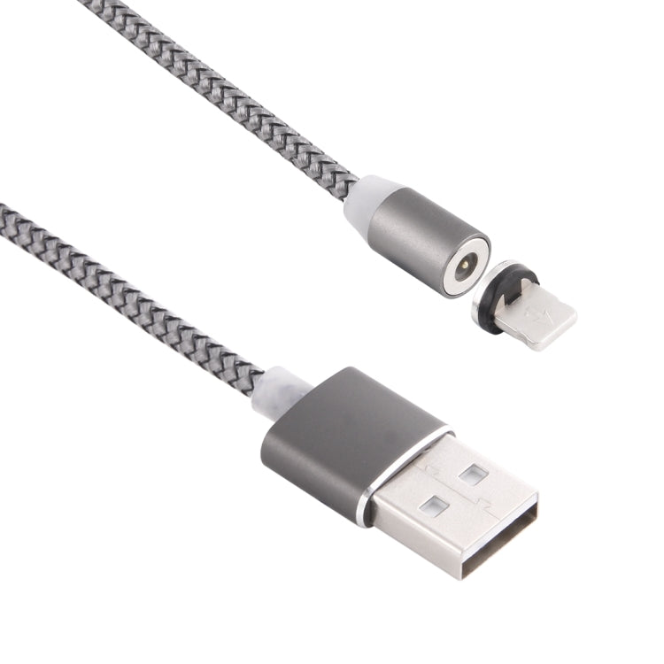 1m 8 Pin to USB 2.0 360 Degree Rotation Magnetic Cable