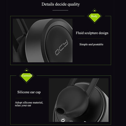QCY J11 Car Bluetooth 4.1 Earphone with Mic