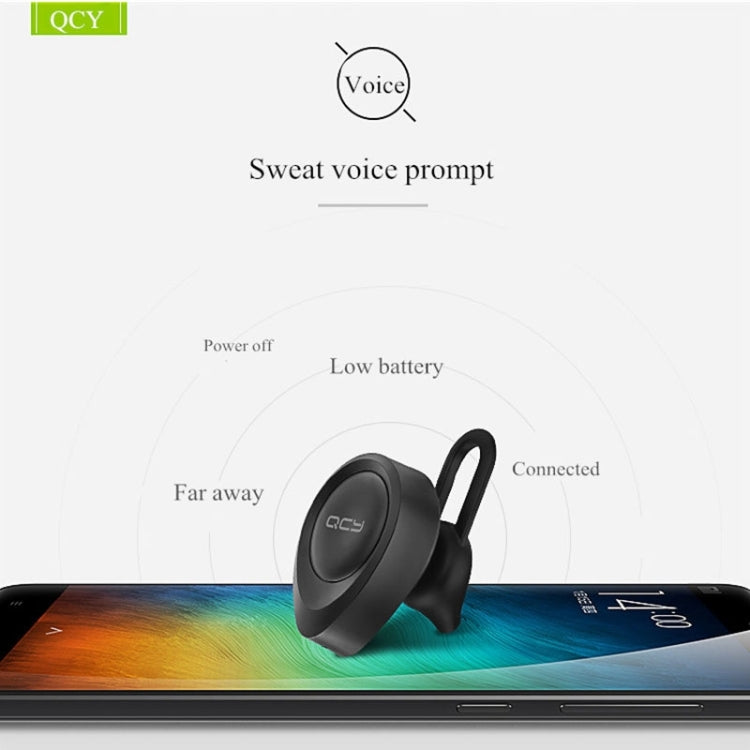 QCY J11 Car Bluetooth 4.1 Earphone with Mic