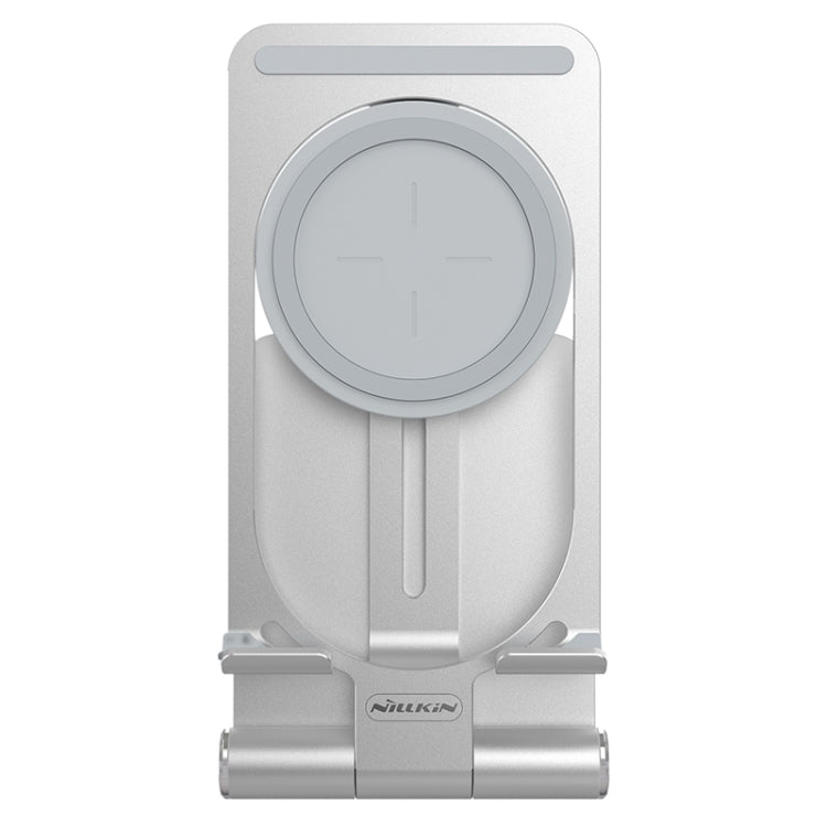 NILLKIN 2 in 1 15W PoweHold Mini Vertical Foldable Detachable Wireless Charger Mobile Phone Holder