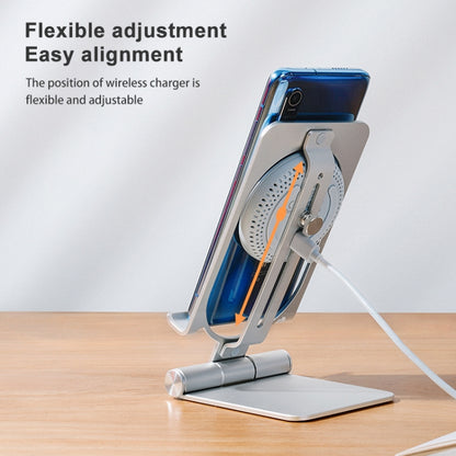 NILLKIN 2 in 1 15W PoweHold Mini Vertical Foldable Detachable Wireless Charger Mobile Phone Holder