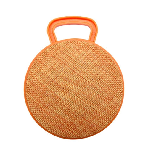 A01L Cloth Texture Round Portable Mini Bluetooth Speaker, Support Hands-free Call & TF Card������...