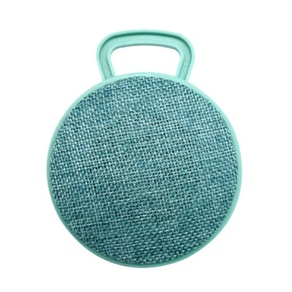 A01L Cloth Texture Round Portable Mini Bluetooth Speaker, Support Hands-free Call & TF Card������...