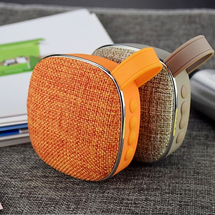 X25new Cloth Texture Square Portable Mini Bluetooth Speaker, Support Hands-free Call & TF Card & ...