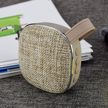 X25new Cloth Texture Square Portable Mini Bluetooth Speaker, Support Hands-free Call & TF Card & ...