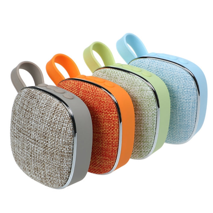 X25new Cloth Texture Square Portable Mini Bluetooth Speaker, Support Hands-free Call & TF Card & ...
