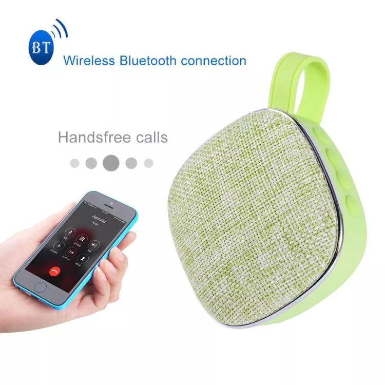 X25new Cloth Texture Square Portable Mini Bluetooth Speaker, Support Hands-free Call & TF Card & ...