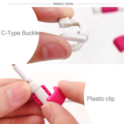 100 PCS Earphone Headphone Wire Cable Line Protective Cover Winder Cord Wrap Organizer, Random Co...