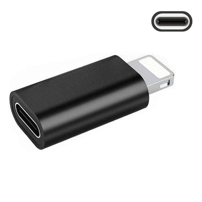 ENKAY Hat-Prince HC-6 Mini ABS USB-C / Type-C 3.1 to 8 Pin Port Connector Adapter(White), Black��...