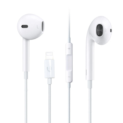 ML715 1.2m 8 Pin Port Wire Control Bluetooth Earphone, Support Music, Calls, Volume Control������...