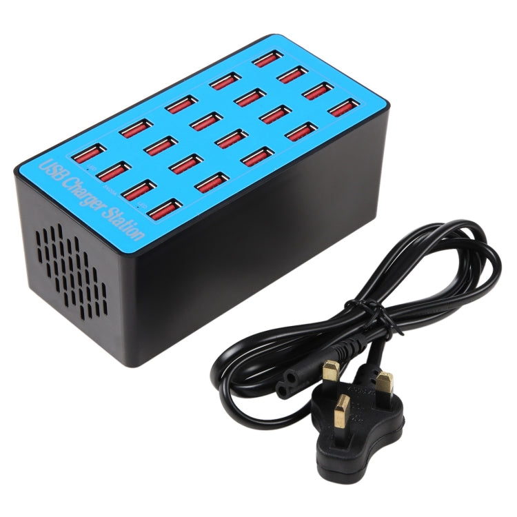 WLX-A5+ 100W 20 USB Ports Charger Station Smart Charger