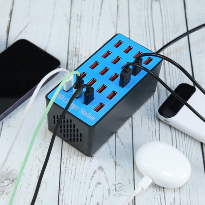 WLX-A5+ 100W 20 USB Ports Charger Station Smart Charger