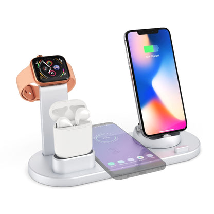 HQ-UD15 5 in 1 8 Pin + Micro USB + USB-C / Type-C Interfaces + 8 Pin Earphone Charging Interface ...