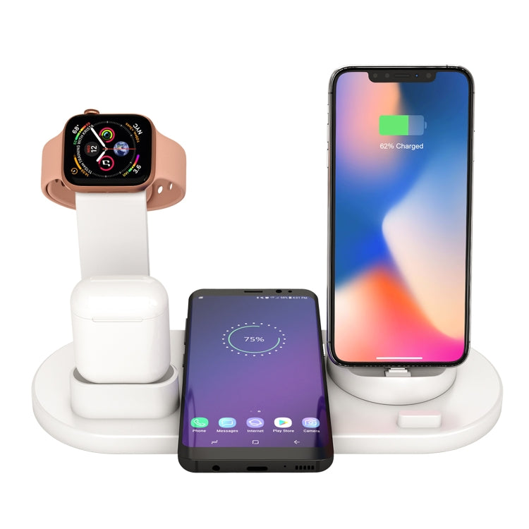 HQ-UD15 5 in 1 8 Pin + Micro USB + USB-C / Type-C Interfaces + 8 Pin Earphone Charging Interface ...