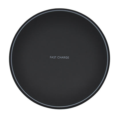 KD-1 Ultra-thin 10W Fast Charging Wireless Charger for Android Phones & iPhone, Fast Charging, Black