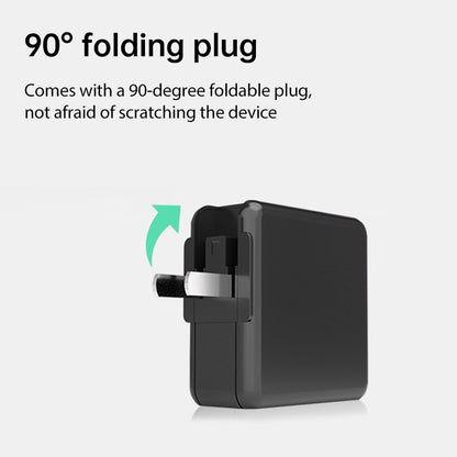 GaN Portable Travel Charger with UK & US & EU Plug Set