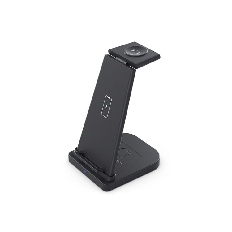 HQ-UD21 3 in 1 Folding Mobile Phone Watch Multi-Function Charging Stand Wireless Charger for iPho...