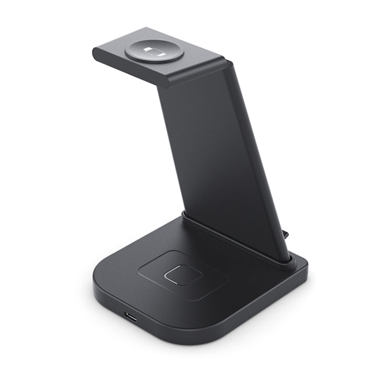 HQ-UD21 3 in 1 Folding Mobile Phone Watch Multi-Function Charging Stand Wireless Charger for iPho...