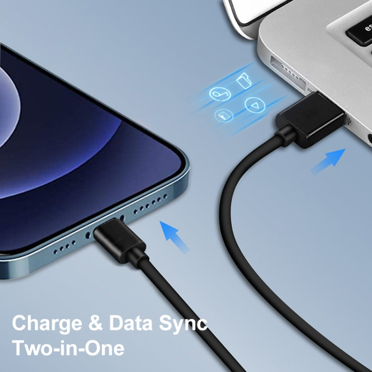 LZ-728 2 in 1 18W QC 3.0 USB Interface Travel Charger + USB to 8 Pin Data Cable Set, EU Plug, Cab...