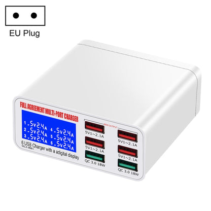 WLX-896+ 6 In 1 Multi-function Smart Digital Display USB Charger, WLX-896+(AU Plug)��������������...