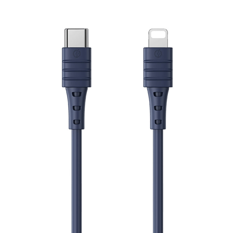 REMAX RC-068i PD 20W Type-C / USB-C to 8 Pin High Elastic TPE Fast Charging Data Cable, Length: 1...